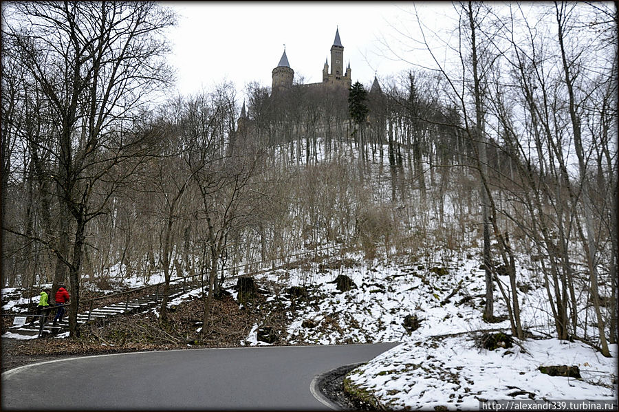 Замок в облаках Хехинген, Германия