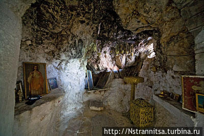 пещера святого Герасима Остров Кефалония, Греция