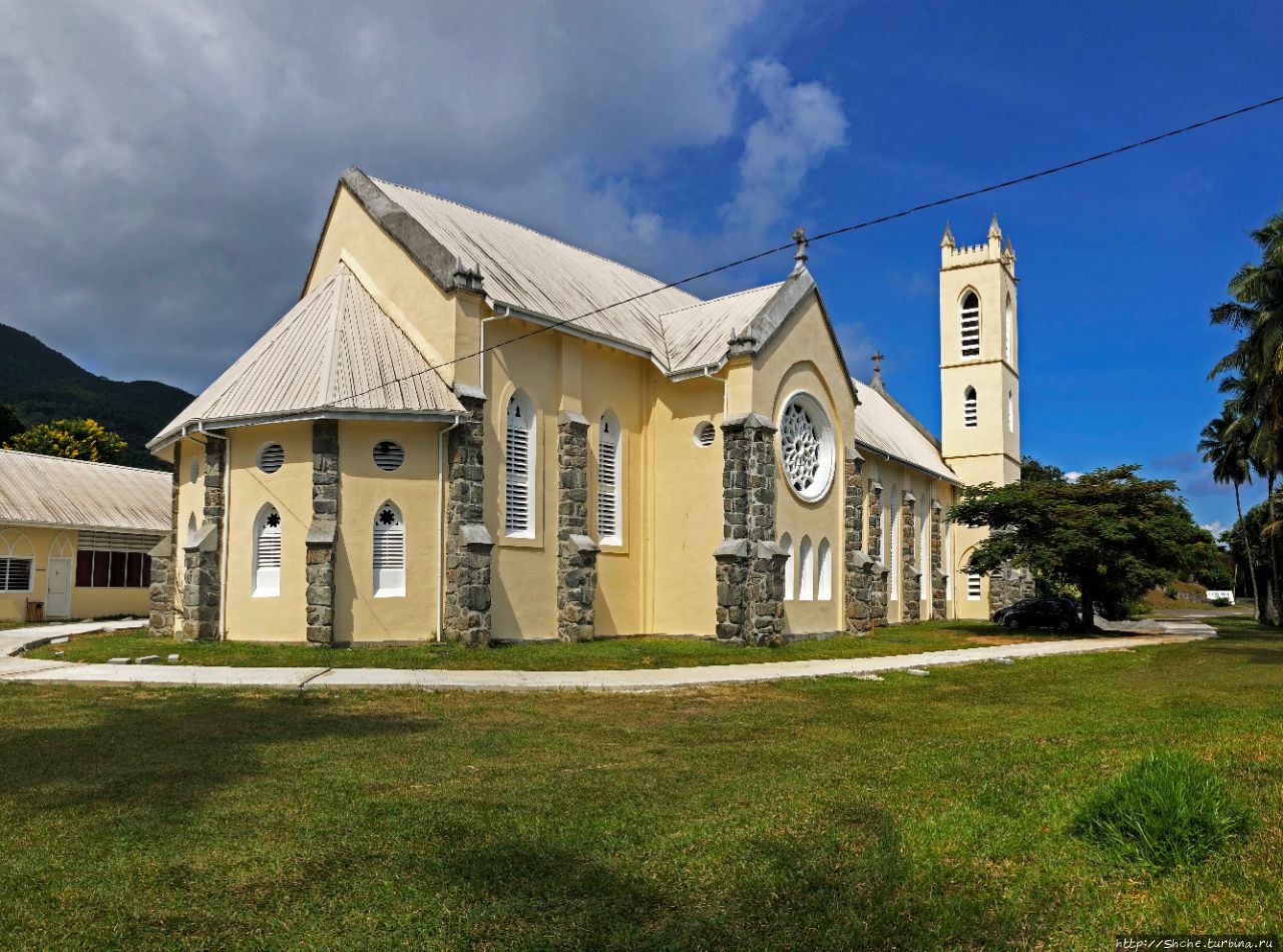 St. Roch Church, радушно открытая церковь на Сейшелах