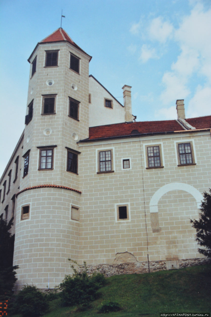 Город Телч и его замок Телч, Чехия