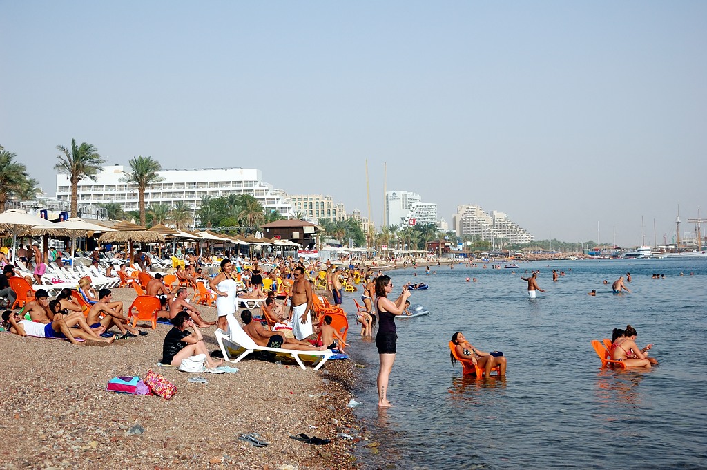 Городской пляж Эйлат, Израиль