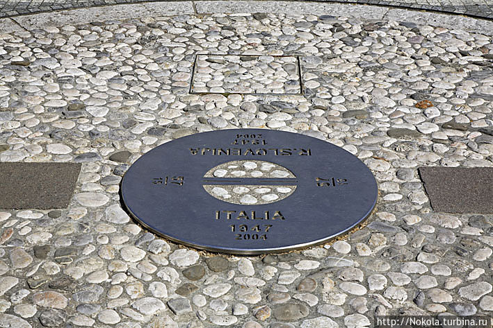 Памятный знак Нова-Горица, Словения