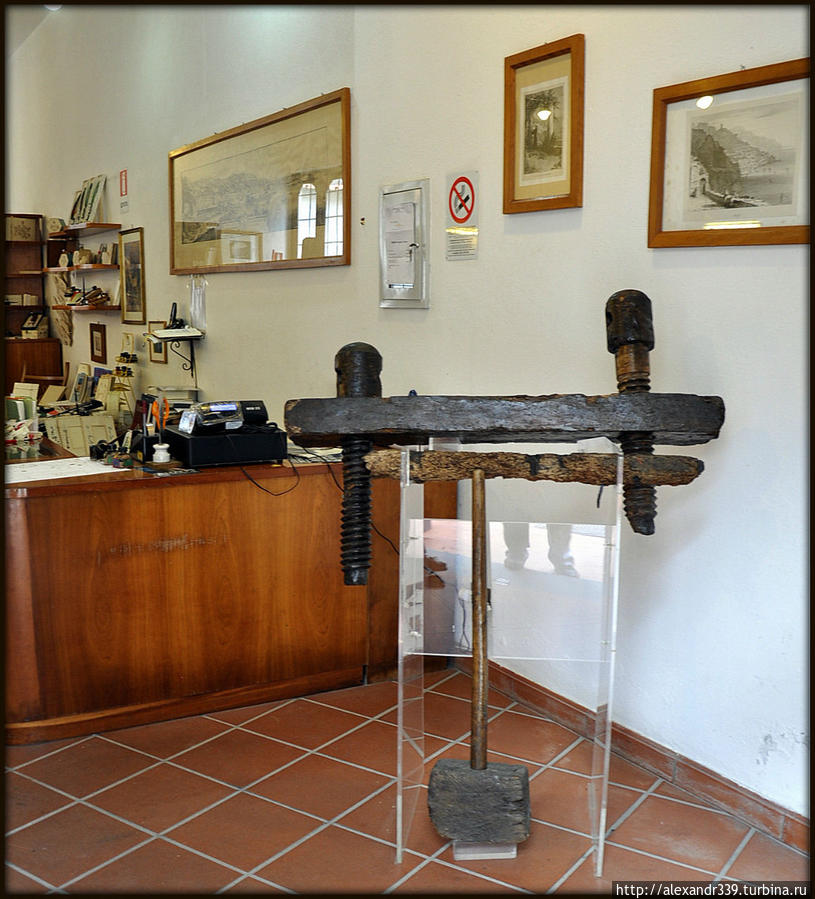 Амальфийский Музей Бумаги Амальфи, Италия