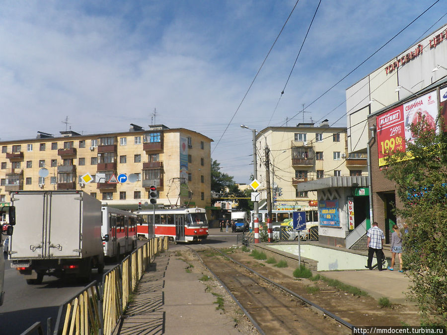 Трамвай до сих весьма популярный вид транспорта в Нижнем Нижний Новгород, Россия