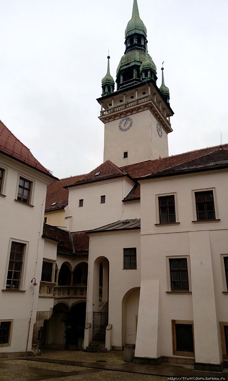 Дворик ратуши Брно, Чехия
