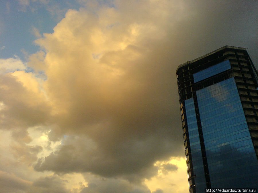 Кромешная мгла в июле 2012 го Красноярск, Россия