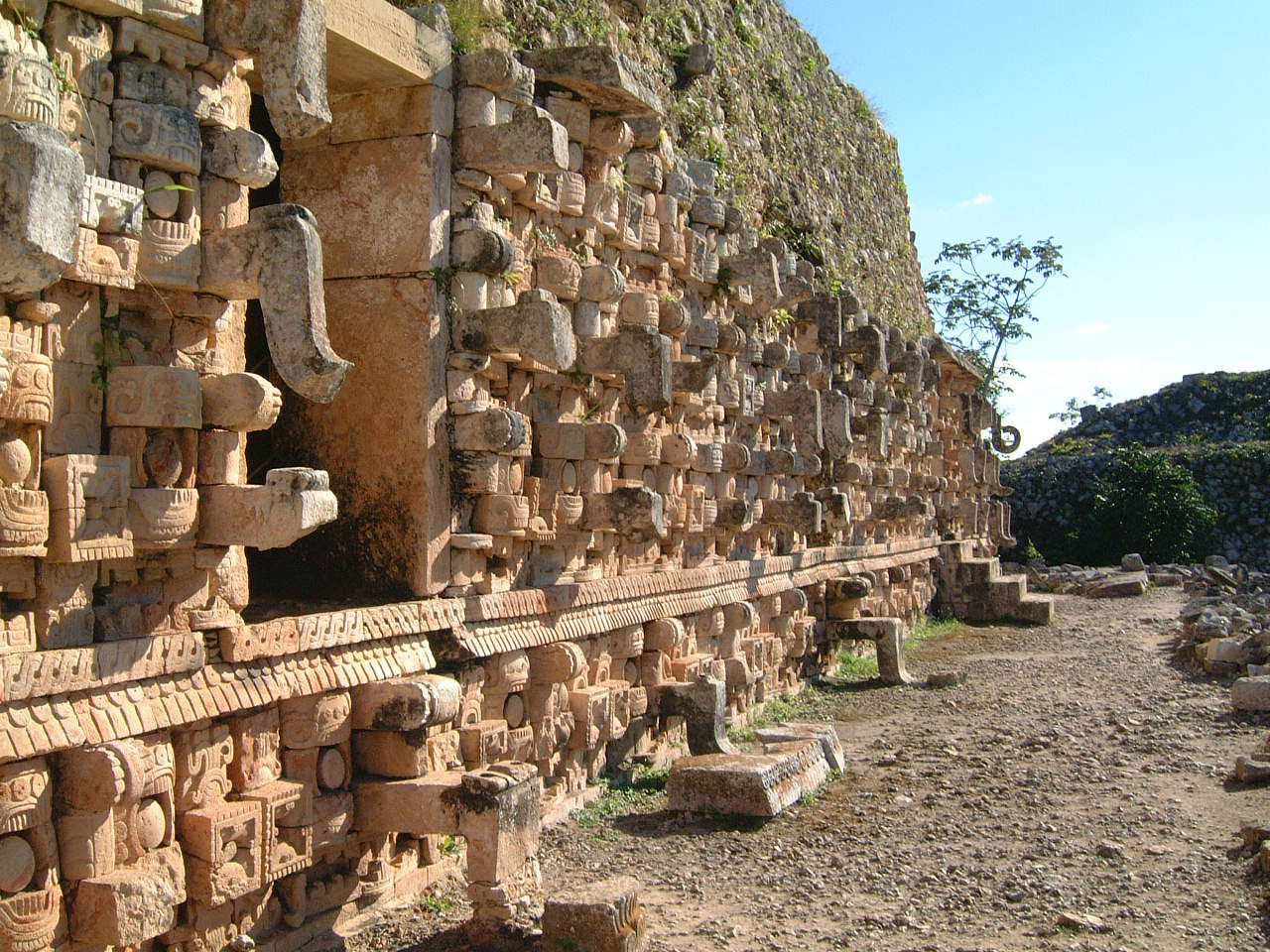 Кабах археологический памятник майя / Kabáh yacimiento arqueológico maya