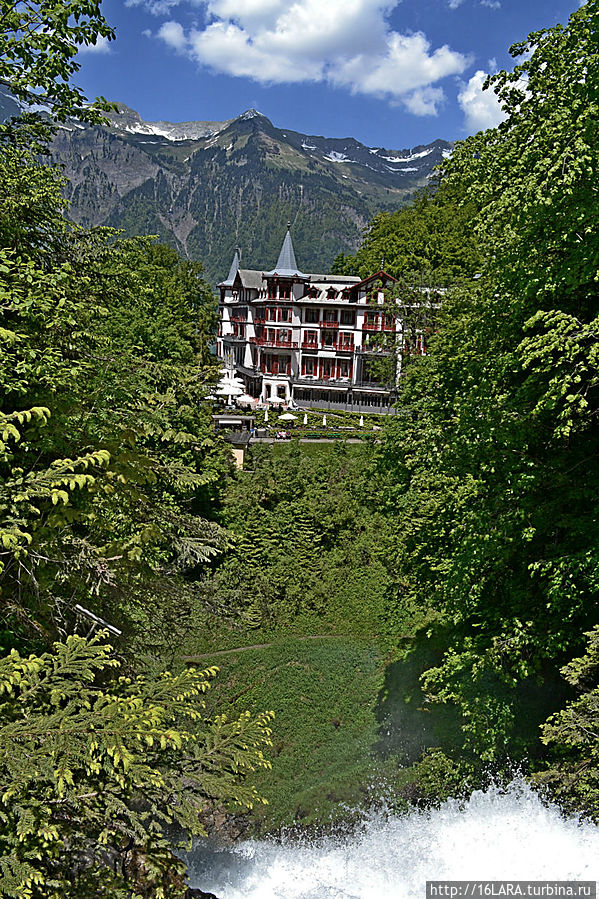 Гостиница Grandhotel Giessbach Кантон Берн, Швейцария