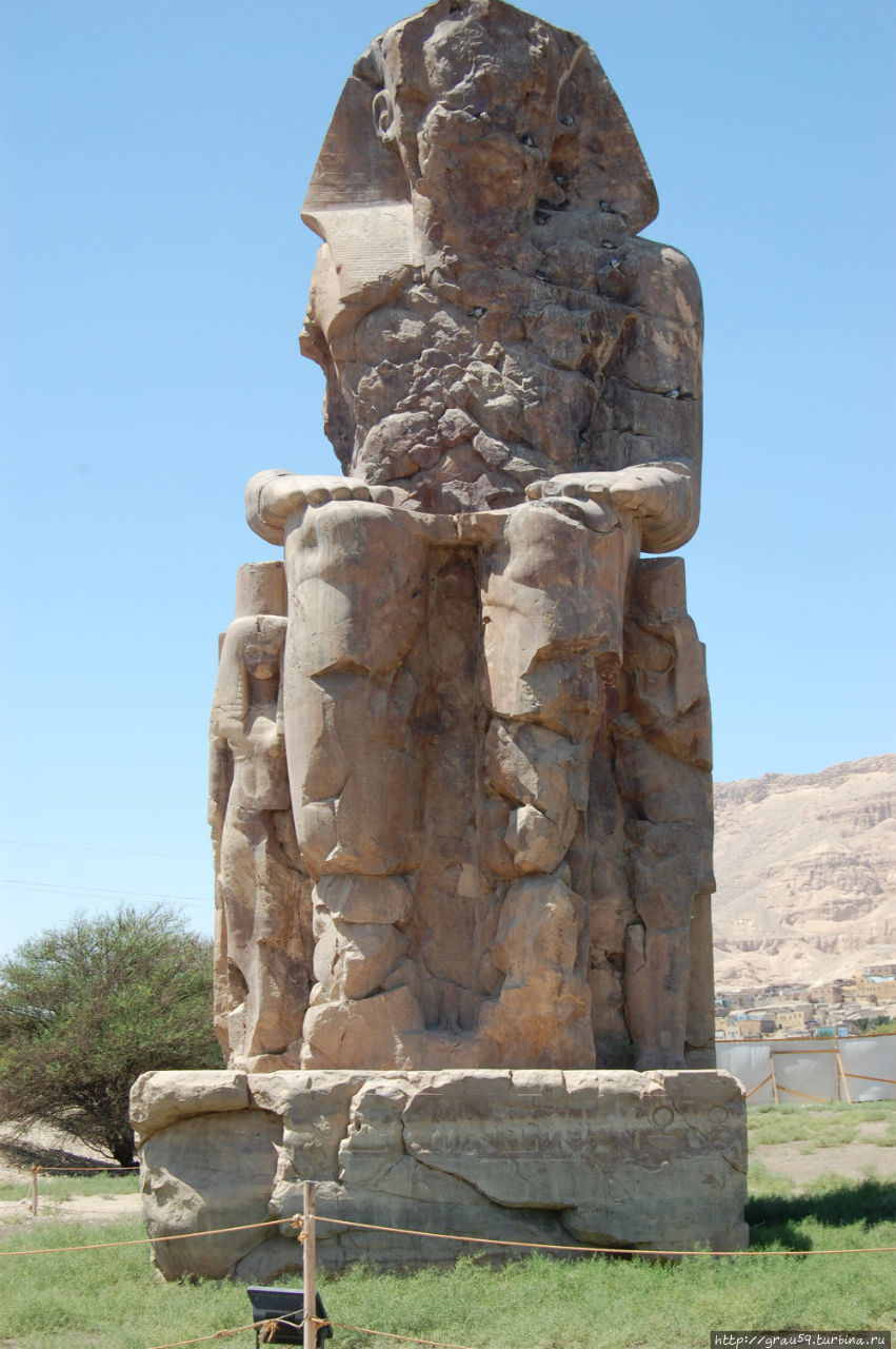 Колоссы Мемнона Луксор, Египет