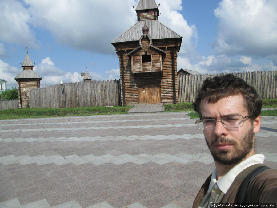 Прогулка около острога Ялуторовск, Россия