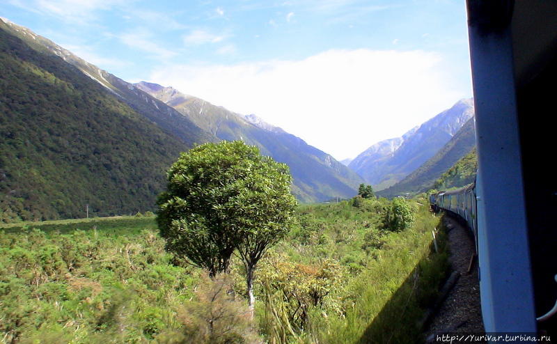 Долины Южных Альп Крайстчерч, Новая Зеландия