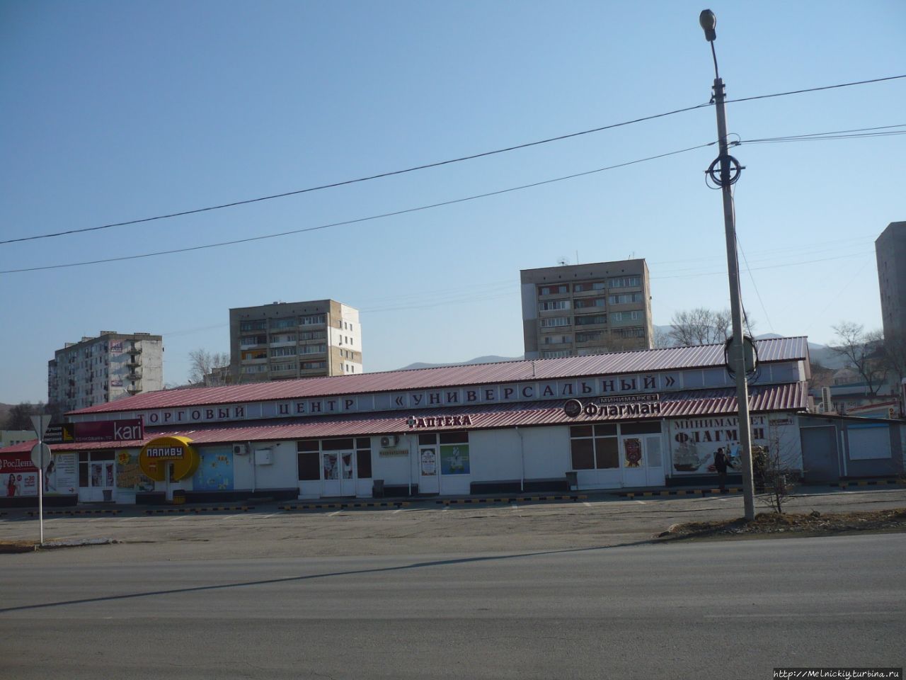 Небольшая остановка в приморском городке Фокино, Россия
