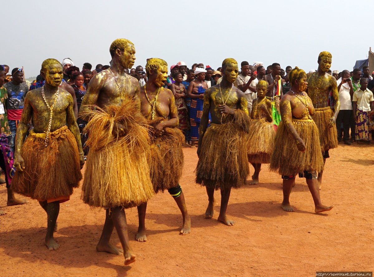 Последователи Kokou (ритуал Gambada) Гранд-Попо, Бенин