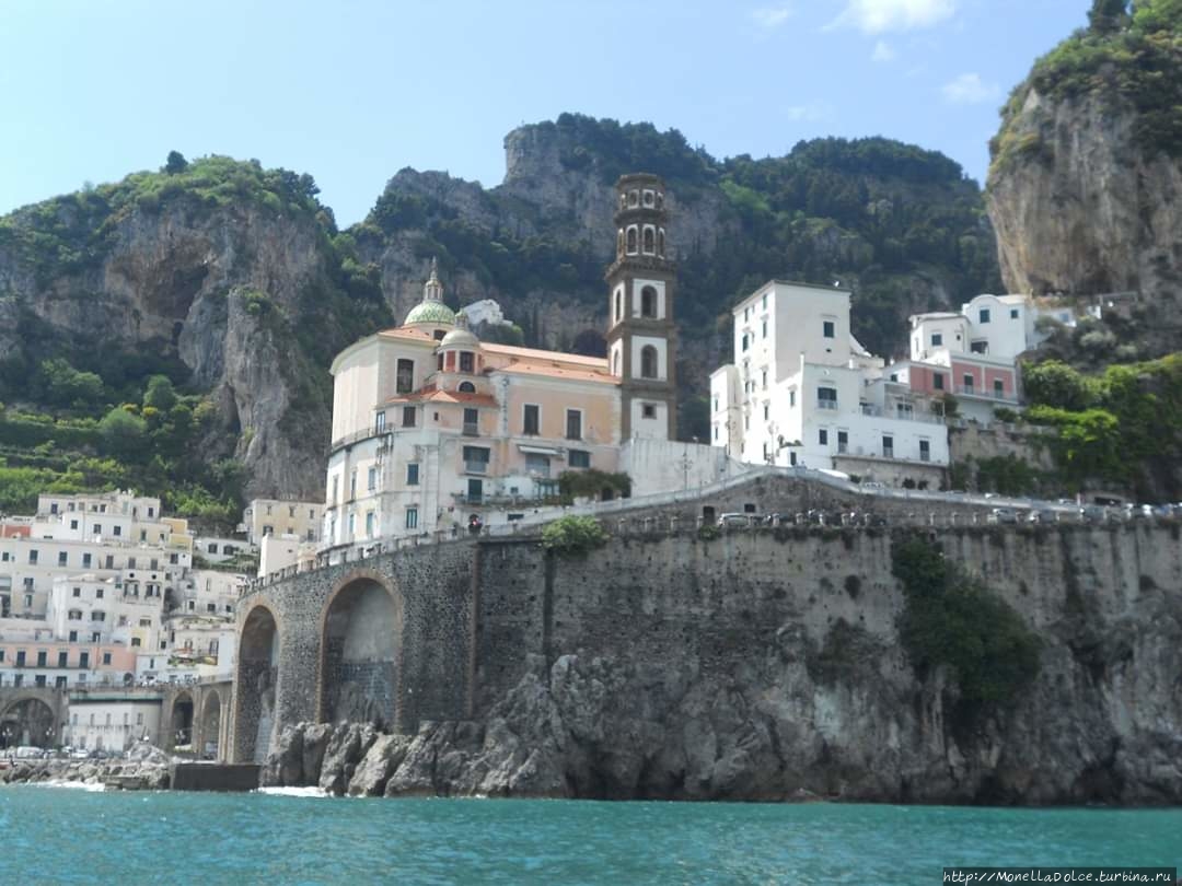 От Positano до Salerno вдоль побережья на скутере Костьера-Амальфиана – Амальфийское побережье, Италия