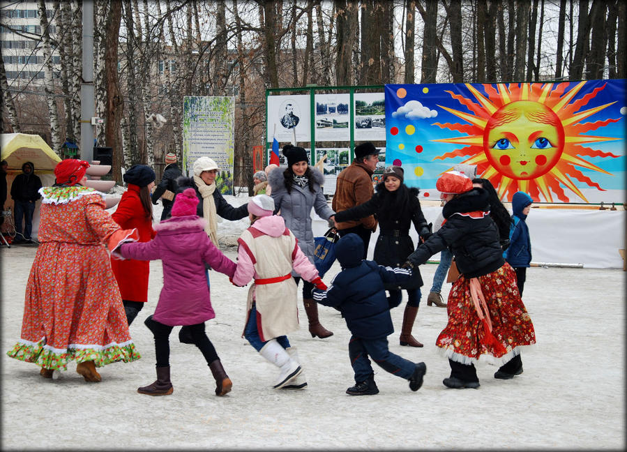 Один день из жизни Тулы (ч.1 — Масленица) Тула, Россия