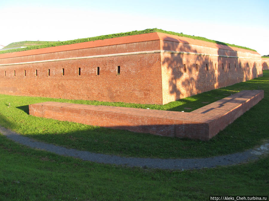 Один из оставшихся бастионов крепости Замосць, Польша