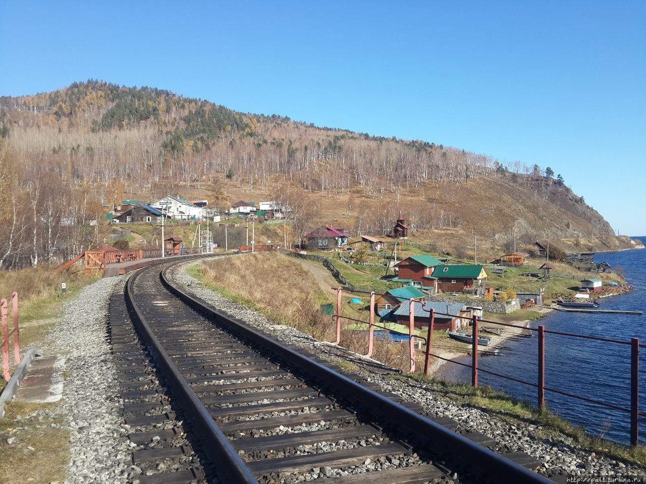 Станция и туннели Круглобайкальской ж/д / Station and tunnels of Baikal railways