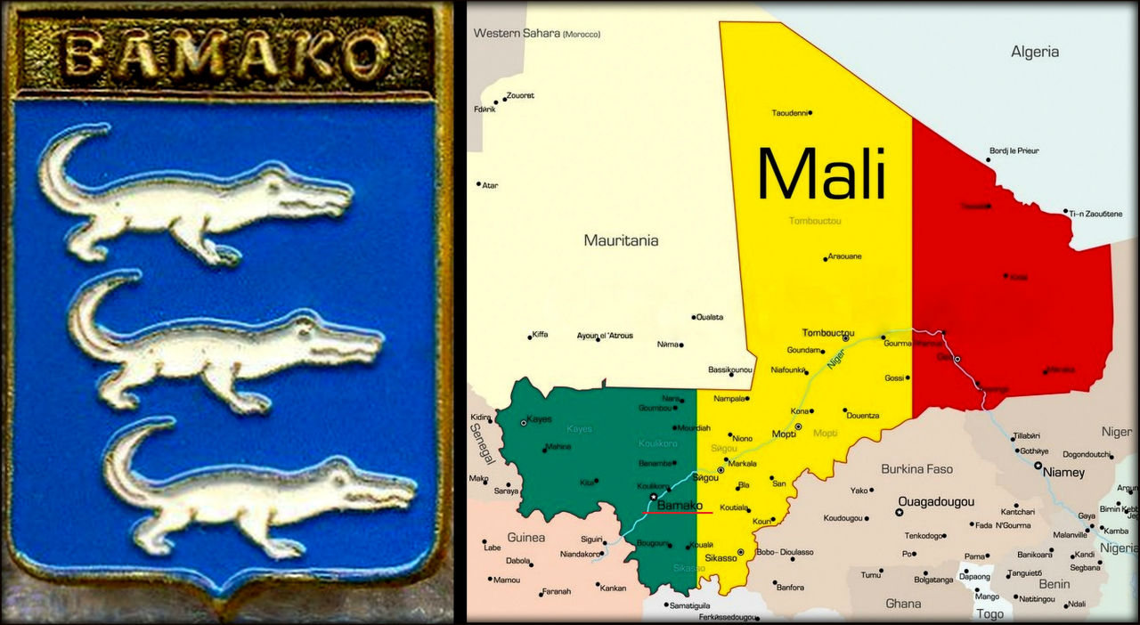 Перекрёсток Западной Африки или город трёх крокодилов Бамако, Мали