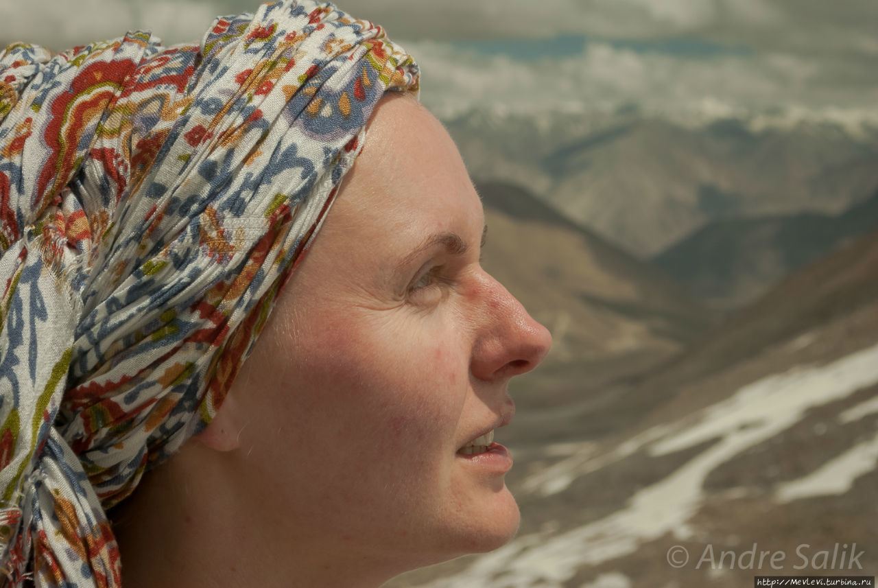 На высокогорном перевале Лех, Индия