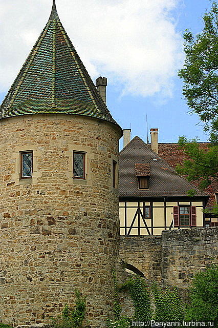 Замок и монастырь Бебенсхаузен. История со скворечником Тюбинген, Германия