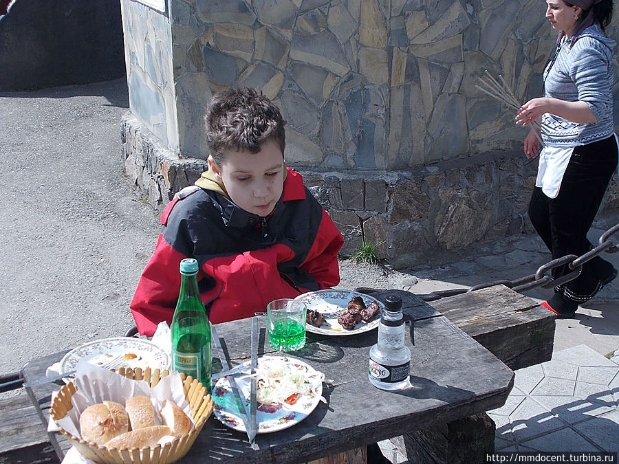 Бараний шашлык оказался на удивление вкусен Кабардино-Балкария, Россия