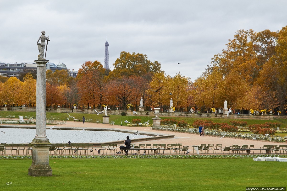 Париж 2018 — Люксембургский сад Париж, Франция