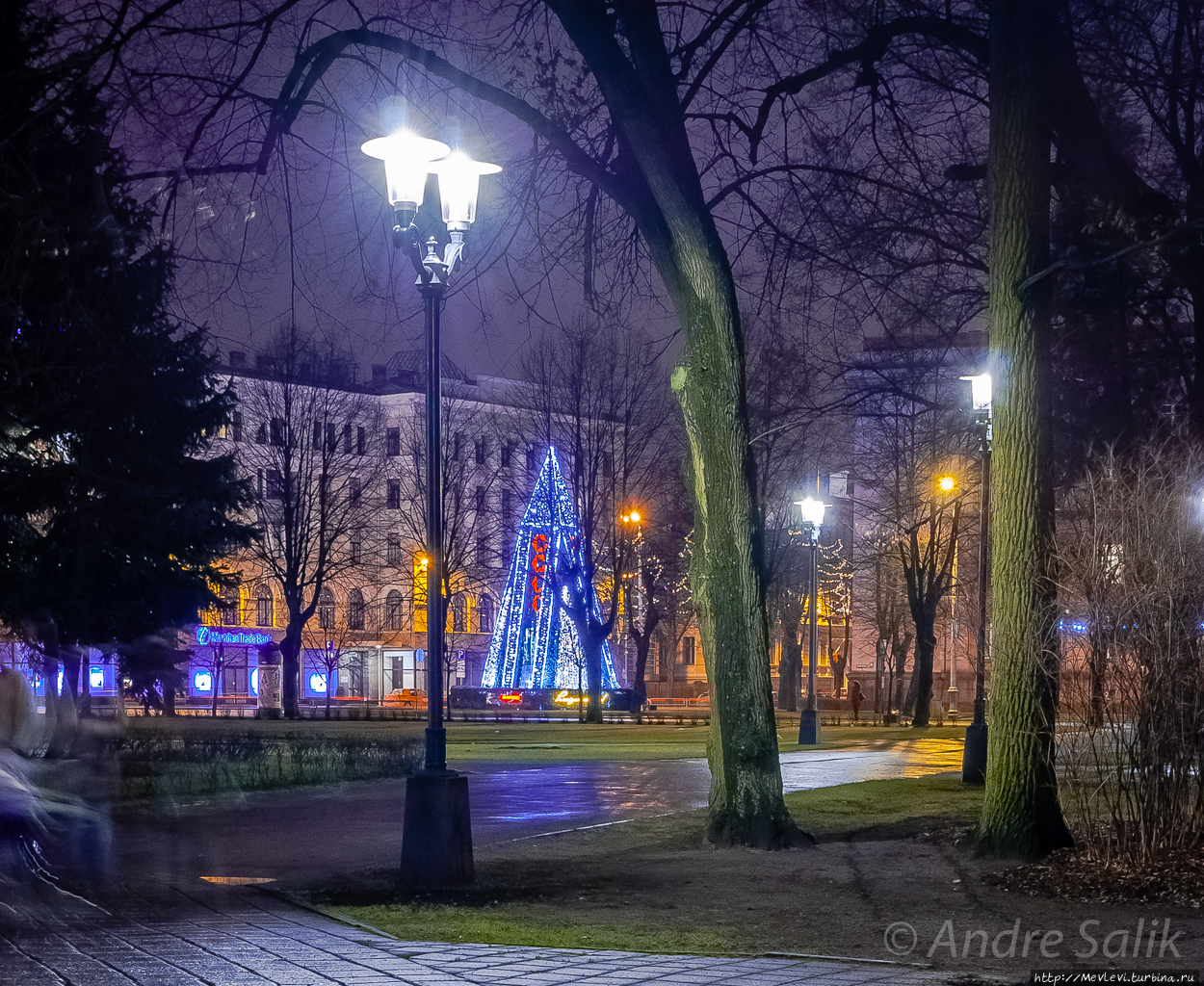 Бесснежное наше рождество Рига, Латвия