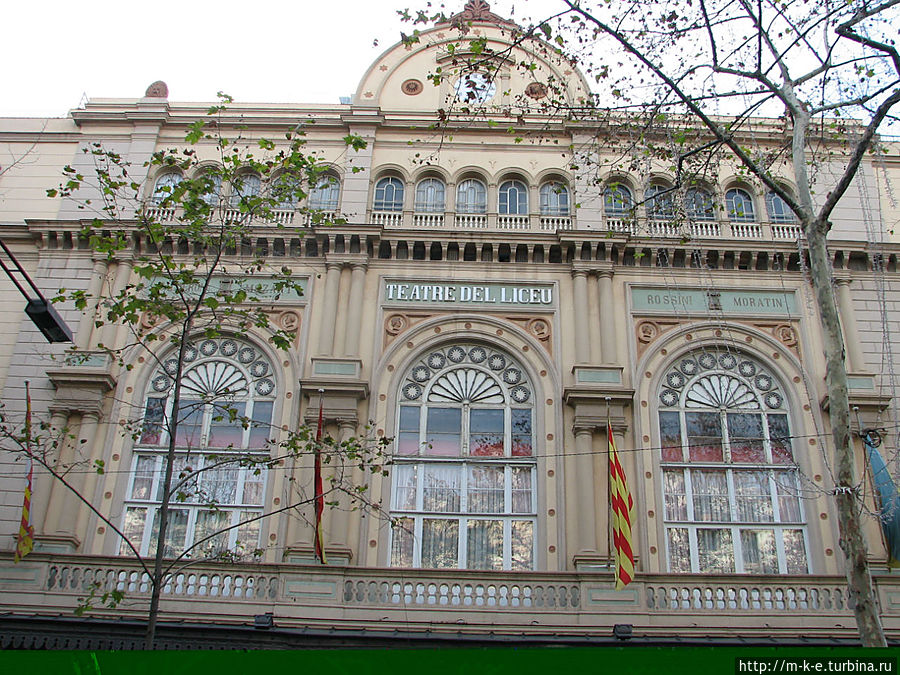 Театр Лисеу Барселона, Испания