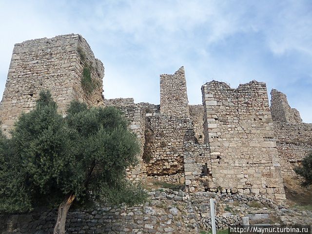Город Милас  и его крепость Бечин. Милас, Турция