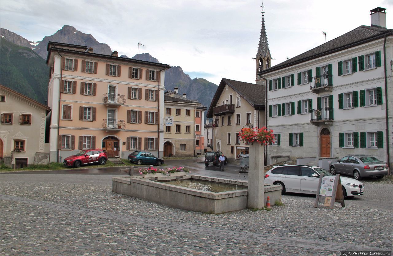Неожиданное знакомство с городом Сент Сент, Швейцария