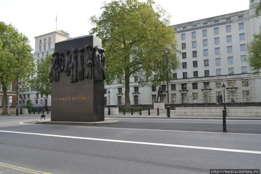Памятникам женщинам времен Второй мировой войны. Лондон, Великобритания