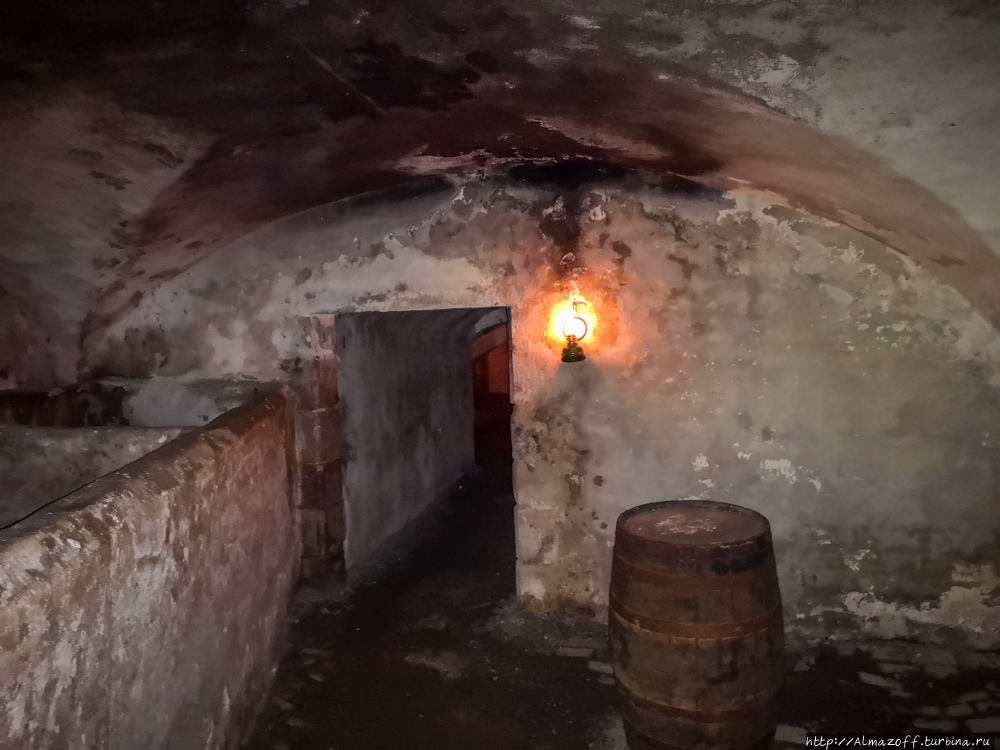 Подземелье замка Кронборг Хельсингёр, Дания