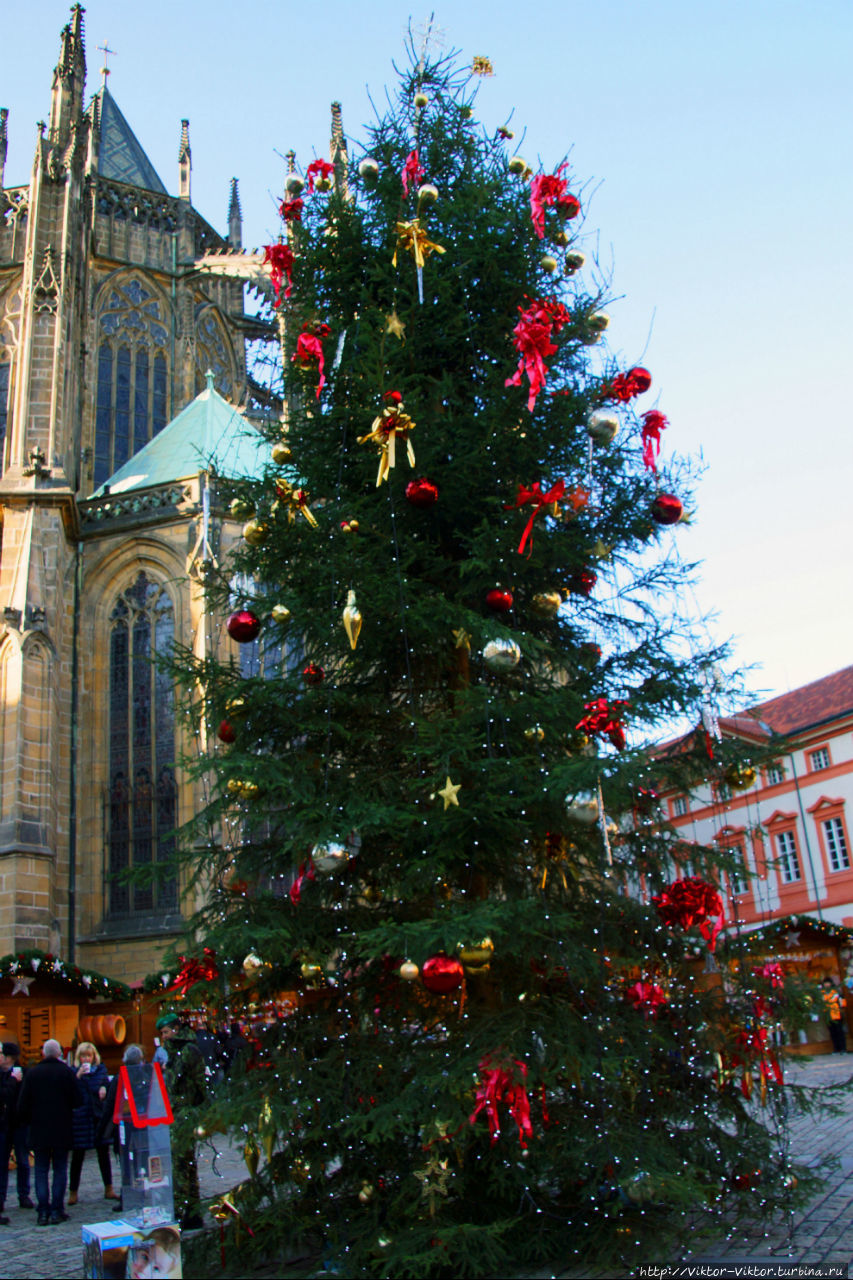 Прага готовится к Рождеству Прага, Чехия