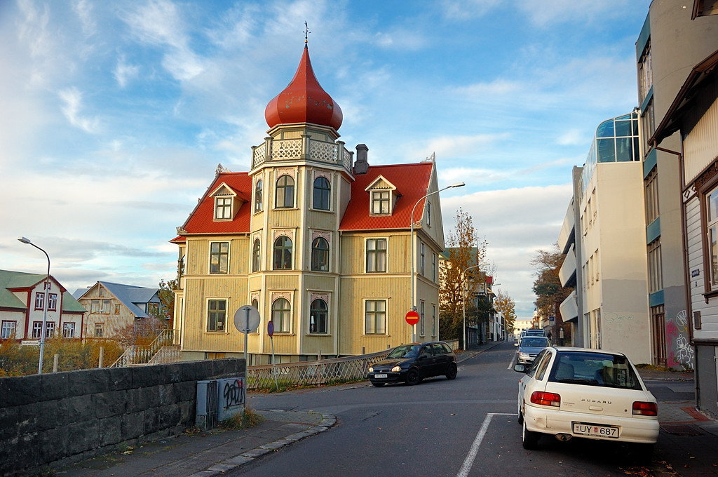 Европейская столица посреди Атлантического океана Рейкьявик, Исландия