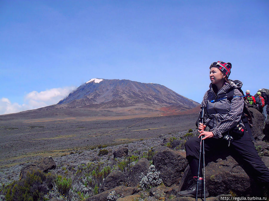 еще идти и идти... Гора (вулкан) Килиманджаро (5895м), Танзания