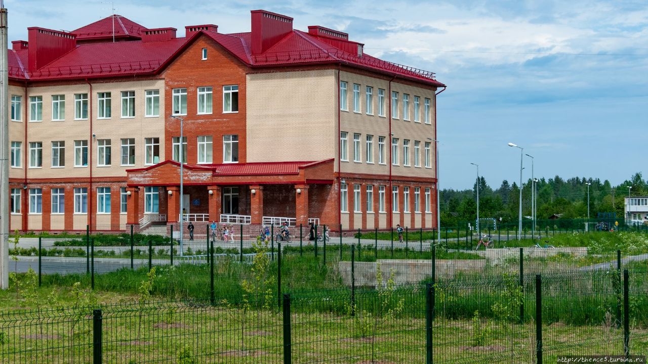 Посёлок Вознесенье на реке Свирь Вознесенье, Россия