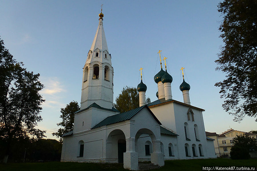 Пожалуй, самый известный город Золотого Кольца Ярославль, Россия