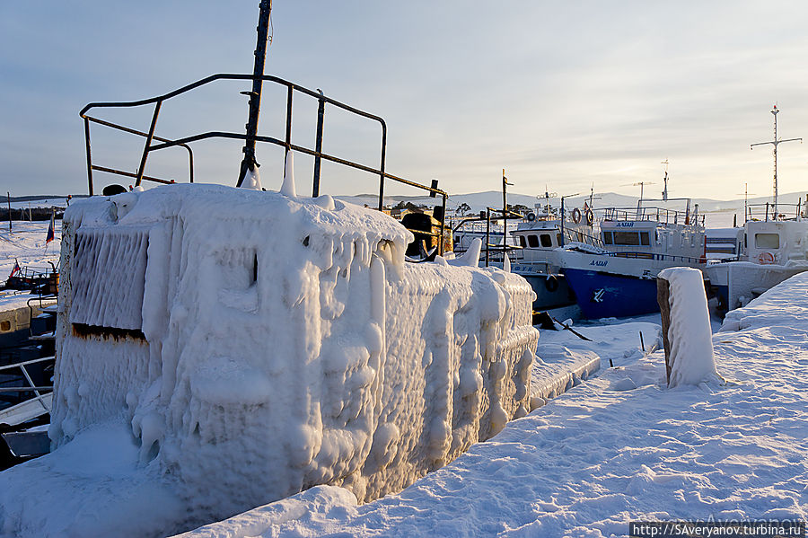 Посёлок Хужир на острове Ольхон