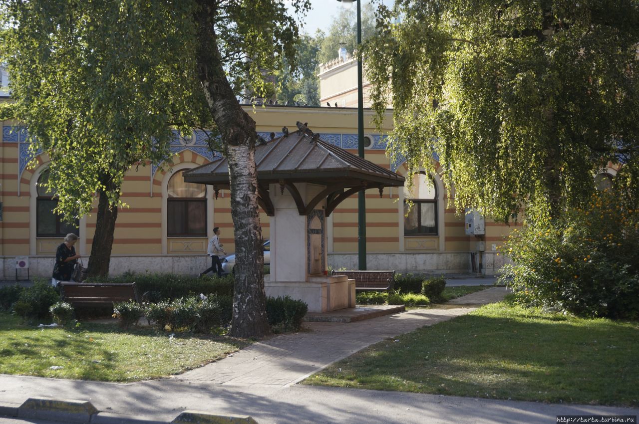 Сараево на фоне смены времен Сараево, Босния и Герцеговина