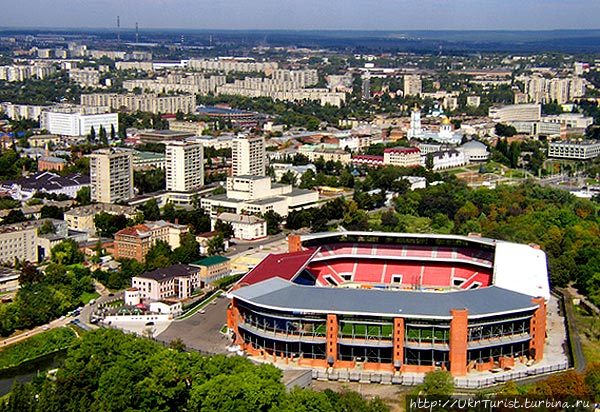 Стадион Юбилейный в городе Сумы Украина