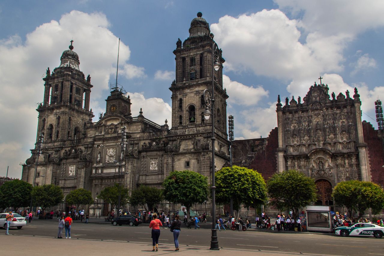 Мехико. Кафедральный собор Мехико, Мексика