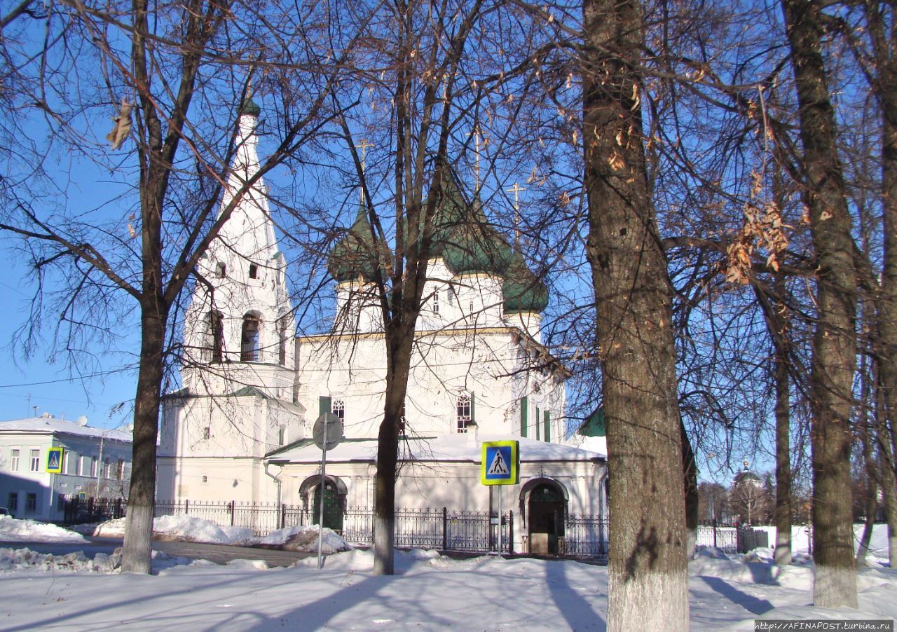 Церковь Всемилостивого Спаса на Городу Ярославль, Россия