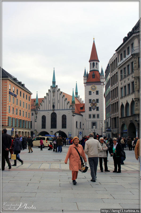 Прогулка по старому Мюнхену Мюнхен, Германия