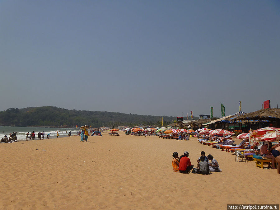 Пляж Бага Кандолим, Индия