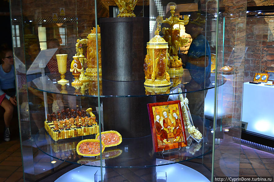 Музей янтаря в Старом городе Гданьск, Польша