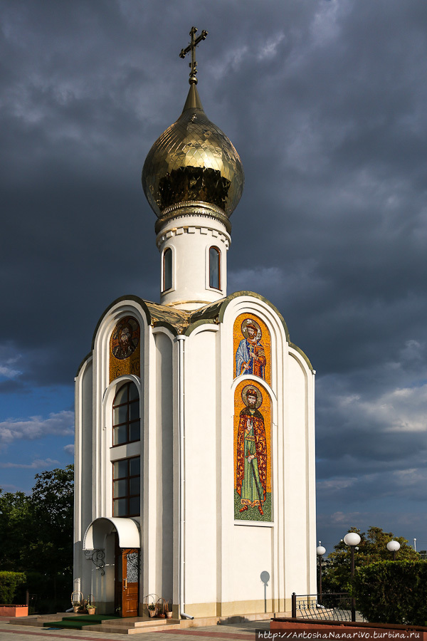 Часовня Георгия Победоносца на Мемориале Славы. Тирасполь, Приднестровская Молдавская Республика