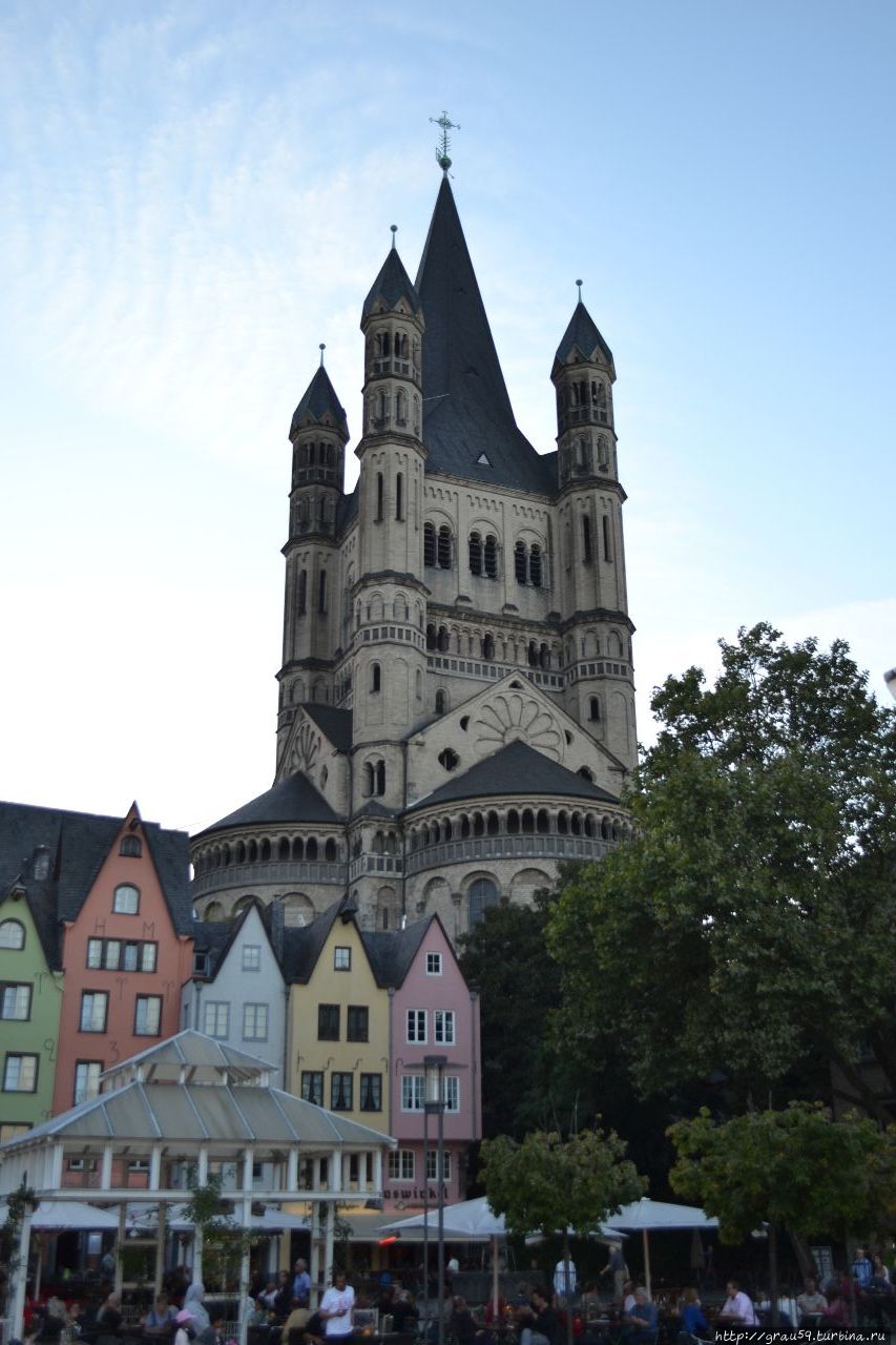 Церковь Большой Святой Мартин Кёльн, Германия