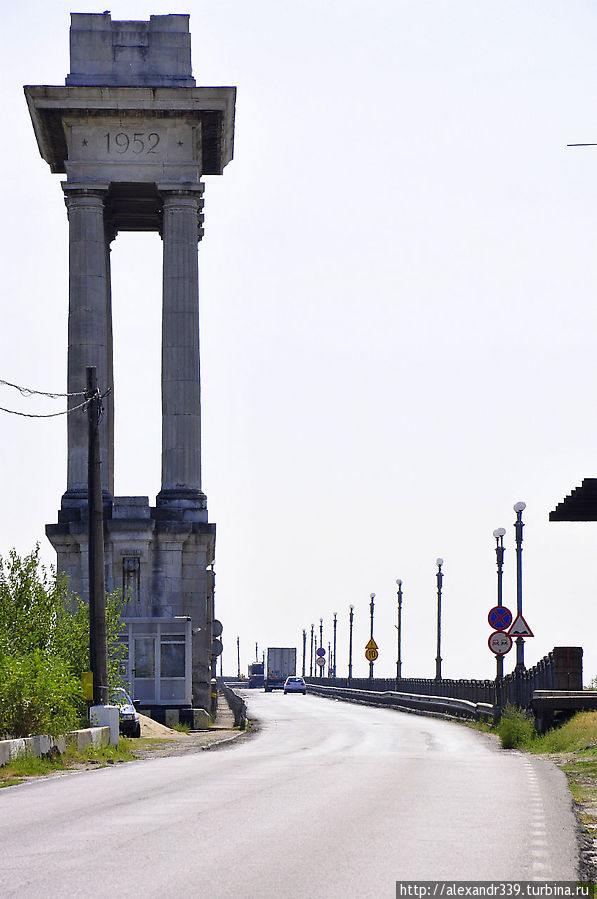 Румыно-болгарская граница Русе, Болгария