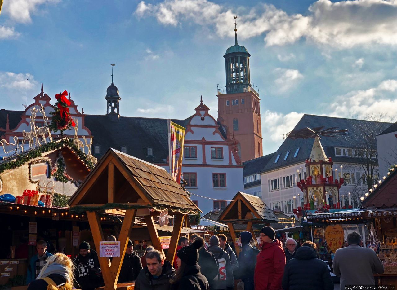 Рыночная площадь Дармштадт, Германия