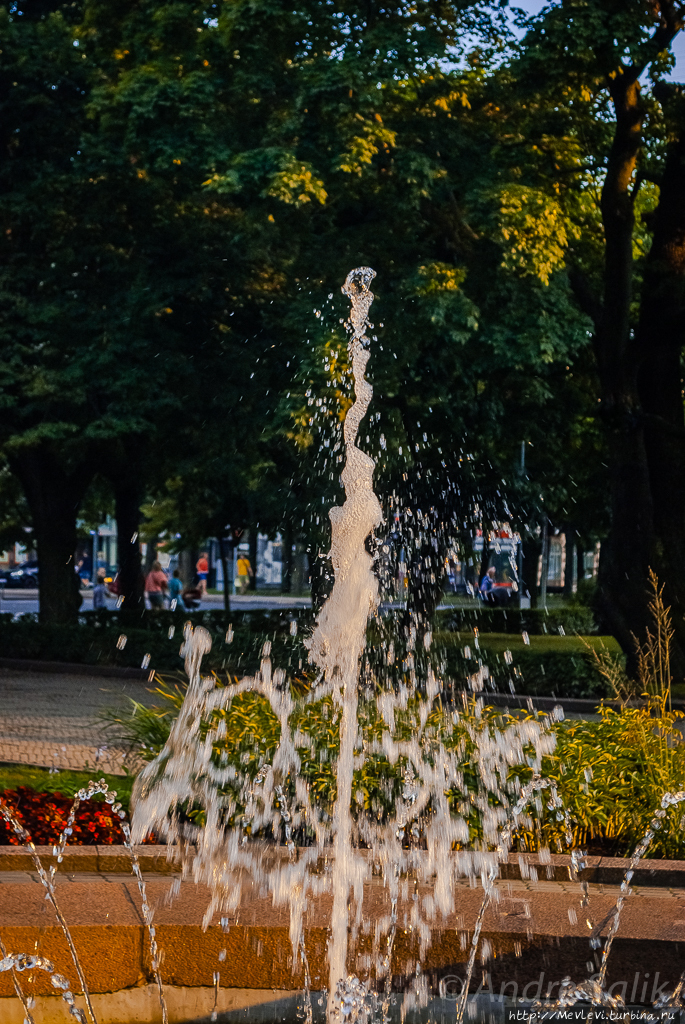 В закатном солнце Рига, Латвия